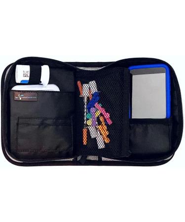 Greyton Omnipod Supply Case - Diabetes Supply Bag for Omnipod 5, Omnipod Dash, or Omnipod PDM. Fits Extra Pod, Test Strips, Insulin, Lancet, and More - Buy Online on GoSupps.com