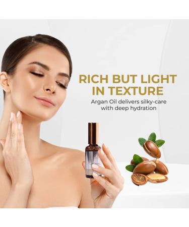 Maria Yanez Moroccan Argan Oil 50ml - Moisturizer for Dry Skin, Hair & Nails - Antioxidant with Repair Treatment - For Men & Women - Buy Online on GoSupps.com