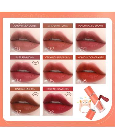 dijuidy 25g Matte Lipstick Waterproof Lip Gloss Cosmetic Lipstick Lips Makeup Beauty Supplies Women Girls Girlfriend Type 1 - Buy Online on GoSupps.com