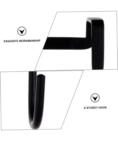 PRETYZOOM Double Hook 3pcs Hook up Heavy Duty Clothes Rack Coat Hangers Clothes Hanger Multipurpose Hook No Nails Drawer - Buy Online on GoSupps.com