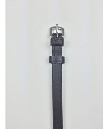 Premium Puller Strap Locking Strap for Combined Noseband of Bridles - Black with Silver Buckle - International Shipping Available - Buy Online on GoSupps.com