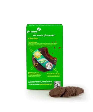 Buy Girl Scout Thin Mints Cookies â€“ 32 Count Box | Delicious Mint Chocolate Treats - Buy Online on GoSupps.com