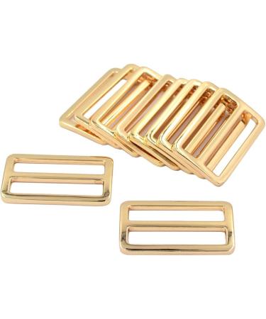 DGOL 10pcs 1-1/2 inch Slider Webbing Strap Tri Glide Buckles Zinc Alloy Tri-Glide Slide Buttons Fasteners (Silver) - Buy Online on GoSupps.com