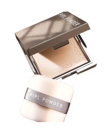 Primer Face Makeup Pipl Setting Powderepairing Skin Tone Moisturizing Long-Lasting Waterproof Invisible Pores Makeup Setting Powder. (01# Natural Skin Tone) 01 # Natural skin tone