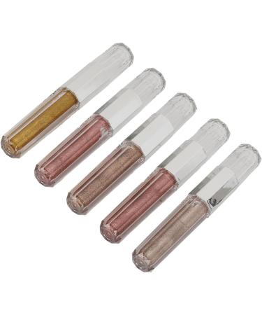 Metallic Nail Polish Easy to Use 5 Colors Metallic Nail Gel Fine Texture for DIY Salon At Home - Buy Online on GoSupps.com