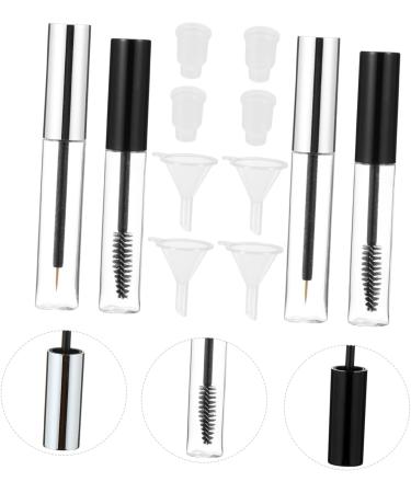 LALAFINA 6 Sets Mascara Tube Clear Plastic Containers Empty Eyelash Tube Mascara Bottle Travel Sample Filling 10.5X1.5CMx3pcs Assorted Colorx3pcs - Buy Online on GoSupps.com