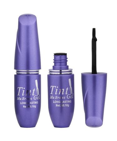 Lot de 2 teintes pour sourcils imperm ables Kit de gel tatouage pour sourcils pour couleur naturelle semi-permanente anti-taches application facile marron clair