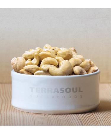 Terrasoul Superfoods Organic Raw Whole Cashews 4lb Sweet and Fresh 2lb Pack (2 Pack) - Buy Online on GoSupps.com