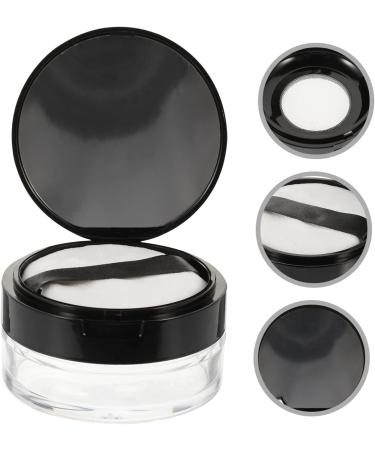 Angoily 1 Set Loose Powder Box Powder Box Face Powder Jars Puff Powder Container Portable Powder Holder Travel Lotion Container Makeup Containers Nail Stickers Plastic Office Cream - Buy Online on GoSupps.com