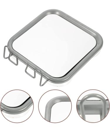 Zerodeko Shower Mirror - Fogless Travel Shaving Mirror with Suction Hook Holder - Buy Online on GoSupps.com