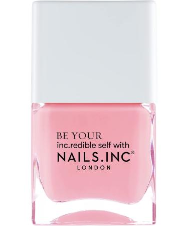 Nails Inc Pearl-Fect Mani Duo 28ml Pink Nail Polish with Stickers - Buy Online on GoSupps.com