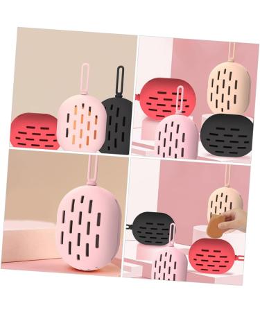 Ipetboom Makeup Puffs Beauty Powder Puff Mini Toiletry Bag Makeup Pouch Makeup Puff Makeup Beauty Sponge Portable Mini Egg Holders Travel Silica Gel Pink Cosmetic Egg Box - Buy Online on GoSupps.com