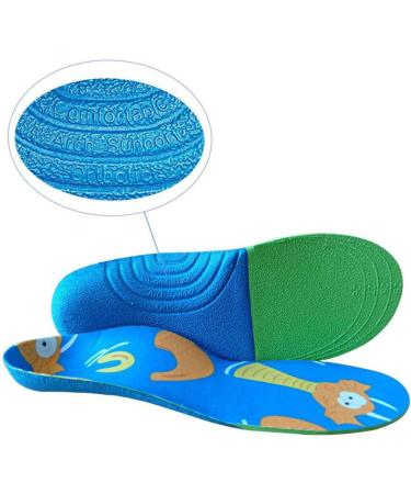 Hemoton Kids Orthotic Insoles - Comfortable Correction Pads for Running & Athletic Shoes - 3 Pairs Breathable Cushioned Inserts - Buy Online on GoSupps.com