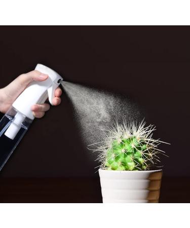 Golden Cow Ultra Fine Mist Spray Bottle 10oz - Reusable Plastic Sprayer for Hairstyling, Cleaning, Plants, Skin Care - Gradient Blue-Black/Gradient Black - Buy Online on GoSupps.com