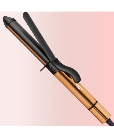 Curling Iron 1 Inch  Professional Hair Curler  Curling Wand  Ceramic Curling Irons  Transform Your Look in Seconds  Suitable for All Hair Types  Say Goodbye to Heat Damage 1 inch Black/Gold