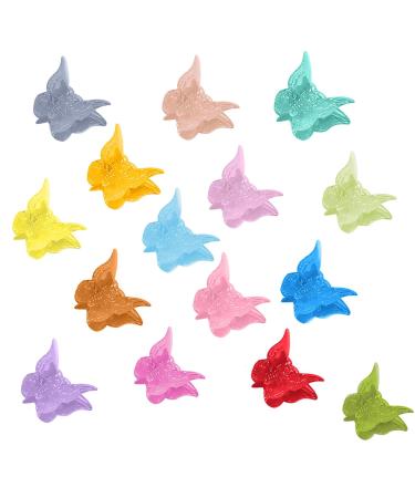 50 Pieces Jelly Blue Butterfly Hair Clips - Mini Claw Clips for Women Girls & Children - Stylish Hair Jewelry - Buy Online on GoSupps.com