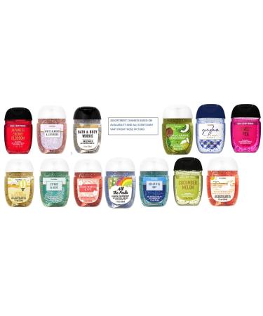 Bath and Body Works Anti-Bacterial Hand Gel 10-Pack PocketBac Sanitizers - Assorted Scents - 1 fl oz Each - Buy Online on GoSupps.com