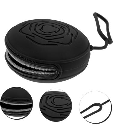Buy Solustre 2-Pack Menstrual Cup Storage Box - Small Container for Menstrual Cup & Pebbles - Black | International Shipping Available - Buy Online on GoSupps.com