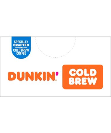 Dunkin' Cold Brew Ground Coffee Packs 8.46 oz - Pack of 6 - Buy Online on GoSupps.com