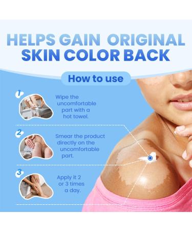 OIXYEY OIXEY 1 piece whitening cream natural plant extracts gently and effectively reduces white spots improves pigmentation suitable for all skin types 20 GB - Buy Online on GoSupps.com