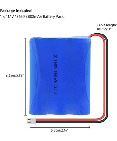 Household Batteries 18650 Rechargeable Cell Group Replacement Li-Ion 11 1V 3800Mah 18650 Lithium Battery Pack 1PCS - Buy Online on GoSupps.com