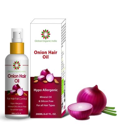Global Organic India Complete Hair Care Kit With Onion Shampoo+ Onion oil (200 ml each) - Buy Online on GoSupps.com