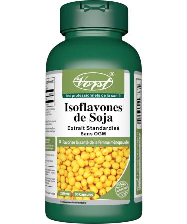 VORST Soy Isoflavones 250mg Standardized Extract 90 Capsules | Menopause Supplement for Hormone Balance & Relief for Hot Flashes and Night Sweats | 1 Bottle 90 count (Pack of 1) - Buy Online on GoSupps.com