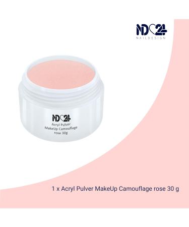 Acrylic Powder Makeup Camouflage Rose - Studio Quality 30g | Finest Powder for Flawless Finish - International Shipping - Buy Online on GoSupps.com