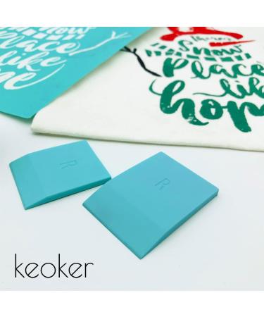 Rubber Squeegee for Silk Screen Stencils | Polymer Clay Printing Tools - Buy Online on GoSupps.com