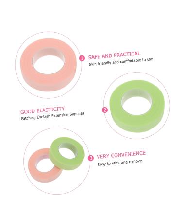 Buy NOLITOY Grafting Eyelash Tape - 5 Rolls Green Non-Woven Fabric Adhesive for Lashes & Hair | International Shipping Available - Buy Online on GoSupps.com