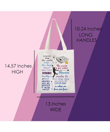 Shop Newsies Tote Bag | Musical Newsies Merchandise | Unique Music Quote Tote - Buy Online on GoSupps.com