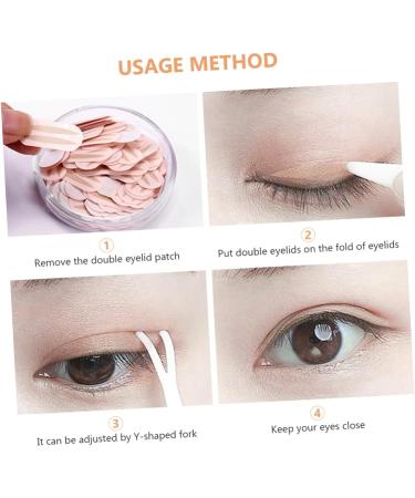 NOLITOY 6 Pcs Lace Mesh Double Eyelid Sticker Decor Double Side Tape Female Eyelid Tape Set Half Moon 6x6cmx3pcs As Shownx3pcs - Buy Online on GoSupps.com