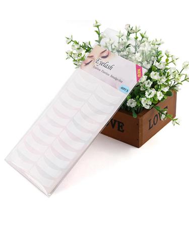 BRRNOO Lot de 40 Patchs de Gel pour Extensions de Cils pour un Usage Professionnel claircissant la Peau Sous les Yeux