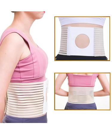 Stoma & Hernia Belt for Women - Grey Skin Color X-Large All Seasons Enhanced Comfort & Protection - Buy Online on GoSupps.com