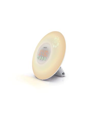 Philips Wake-up Light for Kids HF3503/01 (LED wake up with light illuminated buttons stickers) white - Buy Online on GoSupps.com