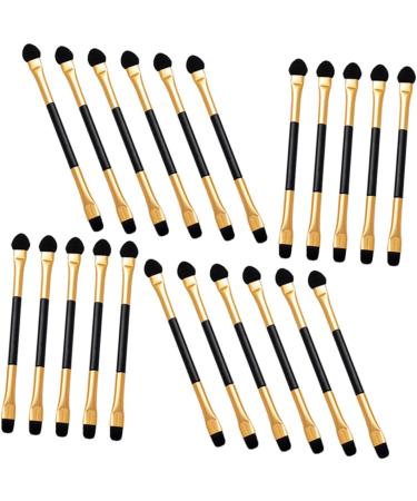 Baluue 60 Pcs Double Ended Eyeshadow Brush Makeup Brushes Make up Brushes Eye Brush for Eyeshadow 12.50X0.50X0.50CMx3pcs Goldenx3pcs - Buy Online on GoSupps.com