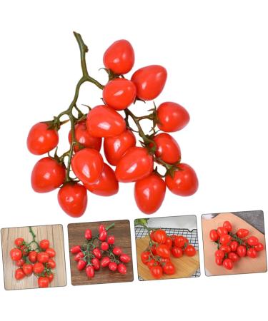 IMIKEYA Simulated Small Tomatoes Models Party Decor Faux Cherry Tomatoes Ornament Lifelike Cherry Tomatoes Lifelike Fake Cherry Tomatoes Fruit Red Early Teaching Aids Foam Red 4.00X2.00X2.00CM - Buy Online on GoSupps.com