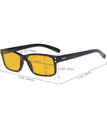 Eyekepper 5-Pack Classic Spring Hinge Reading Glasses - 1.0 Diopters Blue Light Blocking Sun Reading Glasses - Buy Online on GoSupps.com