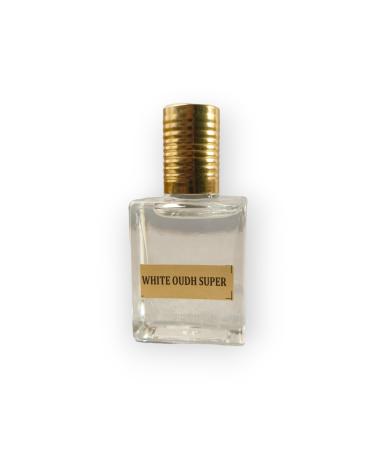 White Oudh Premium Attar-Atar Perfume Oil Fragrance for Men and Women Unisex Parfume Scent Spray Long Lasting Roll On Essential Oil Itar Semi Natural Non Alcoholic Size Volume: 12ML (0.4 Fl Oz).