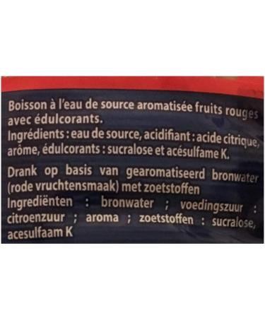 Cristaline Fruits Rouges 1 5L (pack de 6) - Buy Online on GoSupps.com