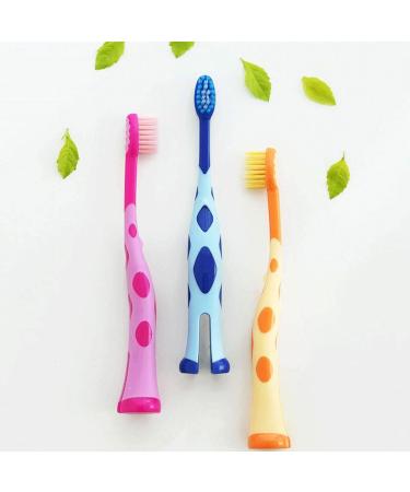 Buy Clean Lovely Little Deer Children's Toothbrush | Extra Soft Toddler Toothbrush for Ages 2-6 | Protect Sensitive Gums - Buy Online on GoSupps.com