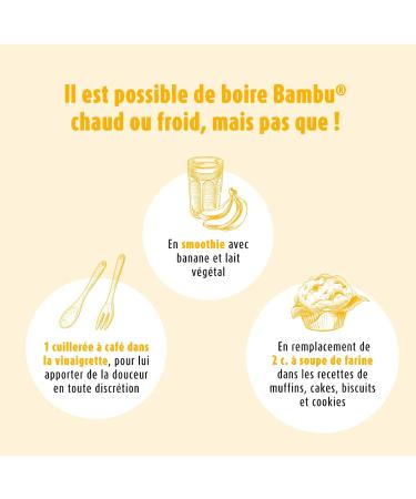 A.Vogel Bambu Fruit & Grain Coffee Substitute | Caffeine-Free Organic Blend | 100g (65 Servings) - Buy Online on GoSupps.com