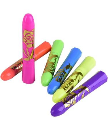 Glow in the Dark Skin Paint | Black Light Sticks | Washable Pencil Sticks for Masquerade Makeup Halloween Birthday Outdoor Club Party for Adults and Kids - Buy Online on GoSupps.com