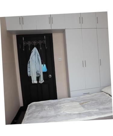 Alipis 2pcs Door Hook Wall Mounted Clothes Hanger Metal Hangers Key Wall Mounted Hooks Kitchen Door Hat - Buy Online on GoSupps.com