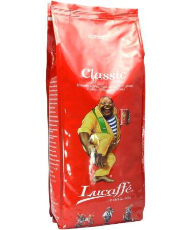 Lucaffe Classic - Whole Coffee Beans 1kg - Buy Online on GoSupps.com