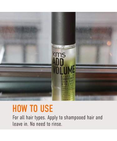 KMS California AddVolume Body Build Detangler 150ml - Volumizing Hair Detangler for All Hair Types - Shop Internationally Now - Buy Online on GoSupps.com