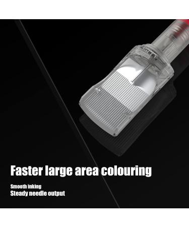 EZTAT2 EPIC 49RM Large Curved Magnum #12 Tattoo Cartridge Needles - 8Pcs Disposable Round Magnum Shaders for Professional Tattoo Machine Supply - Buy Online on GoSupps.com