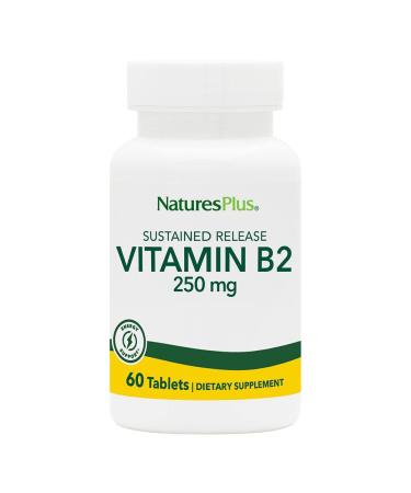 Nature's Plus Vitamin B-2 250 mg 60 Tablets