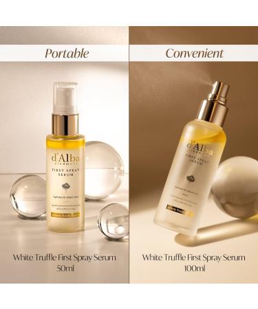 Ilia d alba Piedmont Travel Essential Gift Set - White Truffle First Spray Serum Full Size & Travel Size with Yellow Pouch | Premium Korean Skin Care International Shipping - Buy Online on GoSupps.com