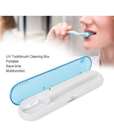 Uv Toothbrush Sanitizer Sterilizer Toothbrush Disinfection Box - Portable and Reliable Uv Toothbrush Cleaning Case for Home and Travel - Buy Online on GoSupps.com